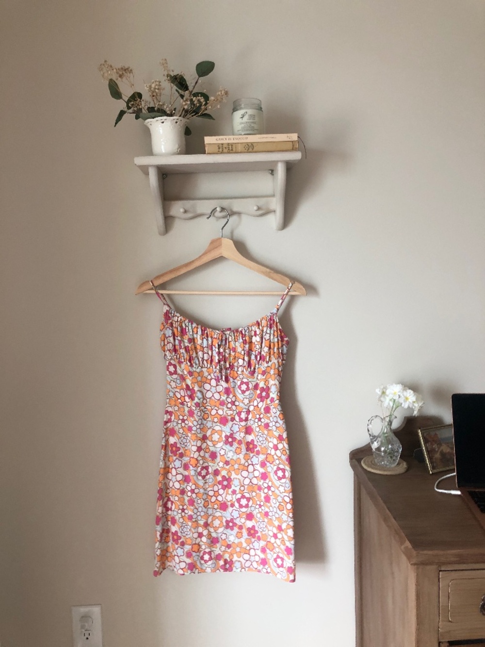 Sunday Best Aritzia- Floral Mini Dress Size XS